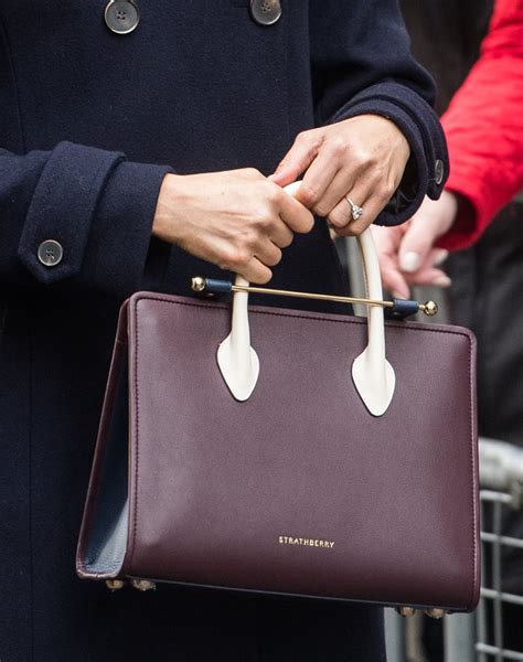 meghan markle bag|meghan markle strathberry bag.